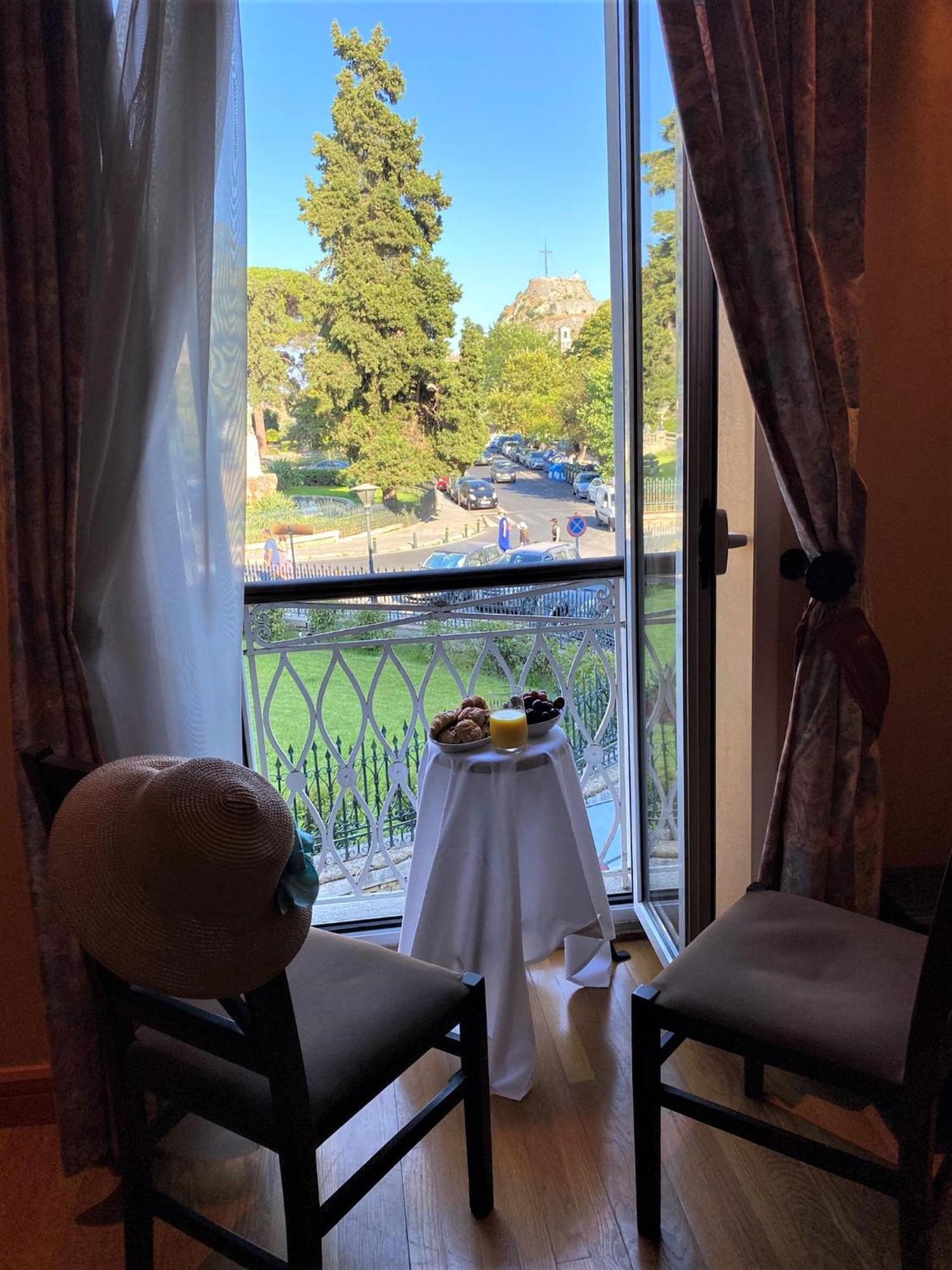 Palazzo Luxury Suite - View To Liston Square & Old Fortress Of Corfu Old Town מראה חיצוני תמונה