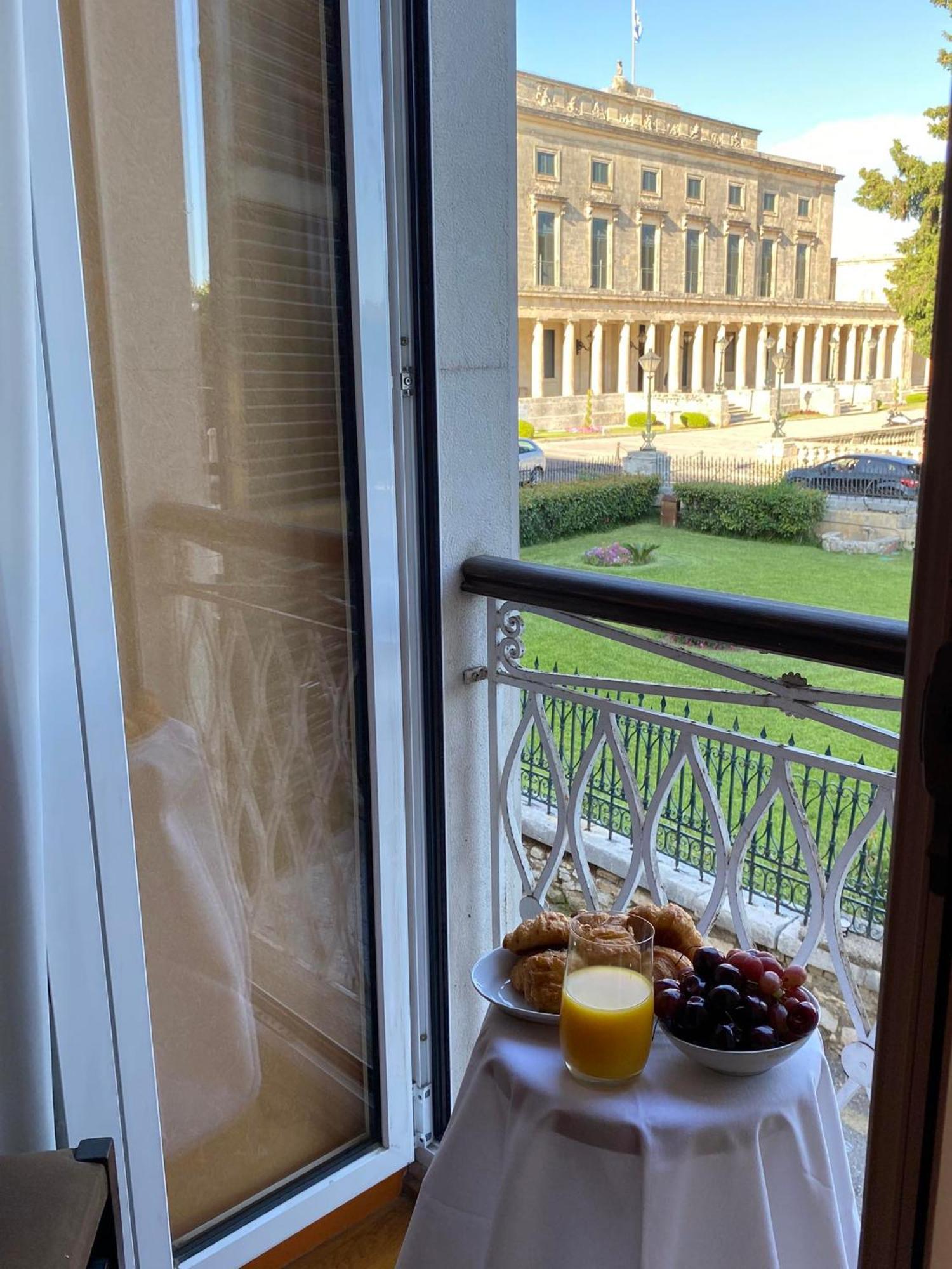 Palazzo Luxury Suite - View To Liston Square & Old Fortress Of Corfu Old Town מראה חיצוני תמונה