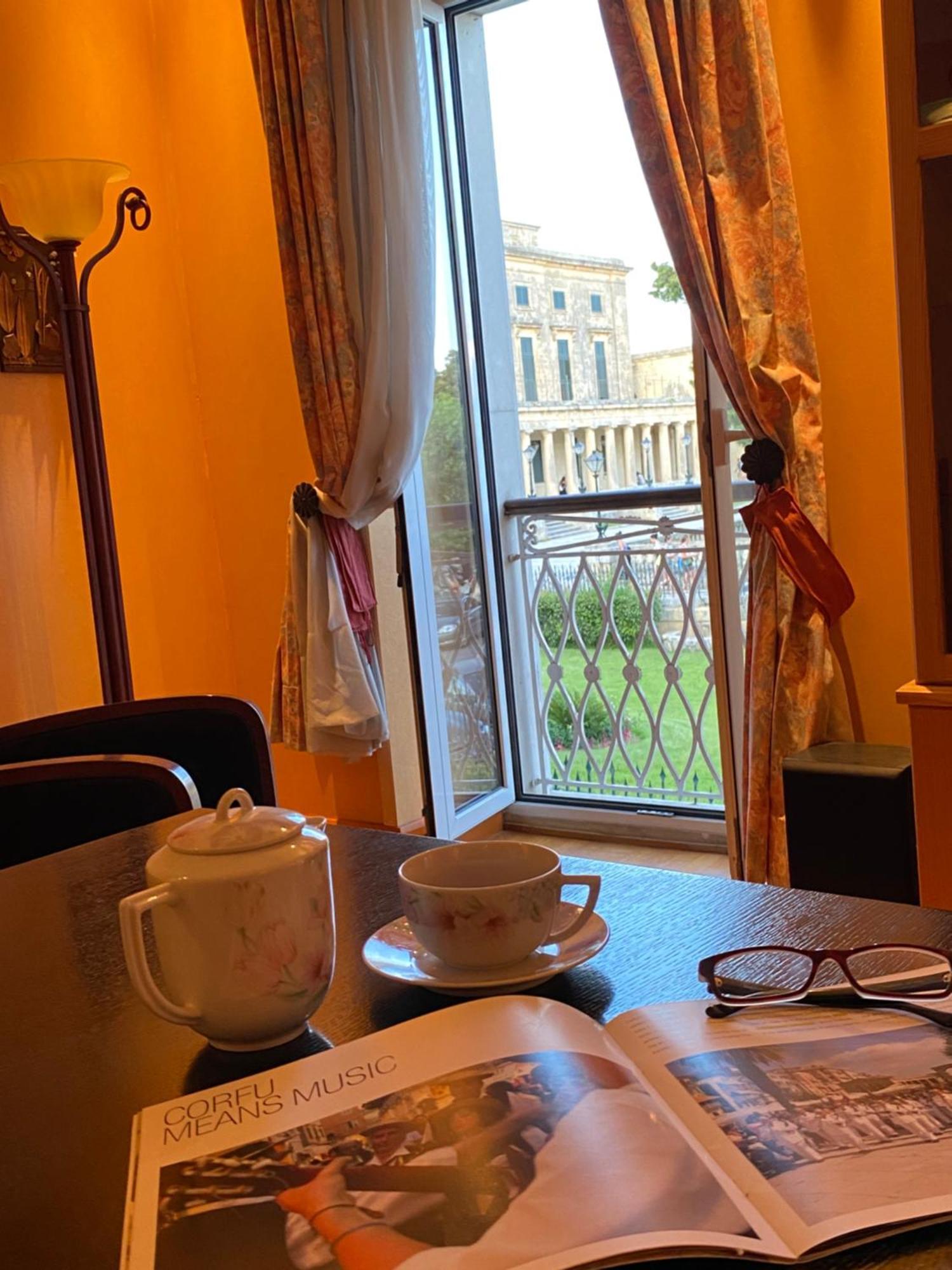 Palazzo Luxury Suite - View To Liston Square & Old Fortress Of Corfu Old Town מראה חיצוני תמונה
