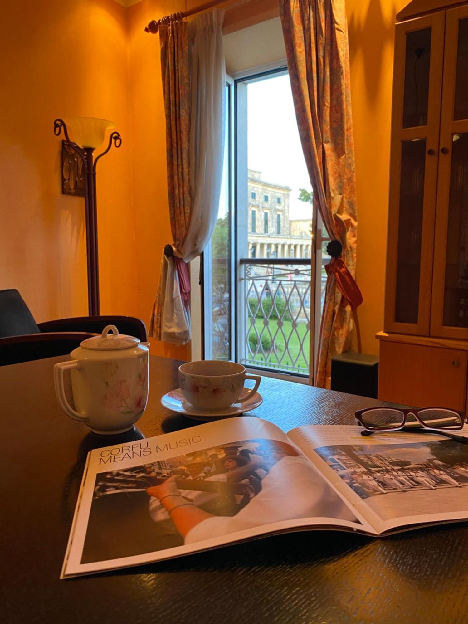 Palazzo Luxury Suite - View To Liston Square & Old Fortress Of Corfu Old Town מראה חיצוני תמונה